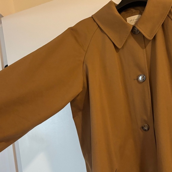 Sézane Clyde Trench Coat in Camel Size 38/6 - Picture 9 of 12